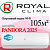 ROYAL CLIMA Классические сплит-системы серии PANDORA 2025 RC-PDC105HN с установкой