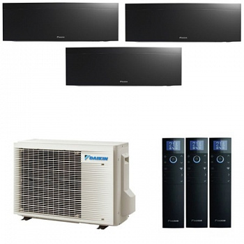 Мульти сплит-система Daikin 3MXM68N9(A) / FTXJ25AB на 3 комнаты с установкой